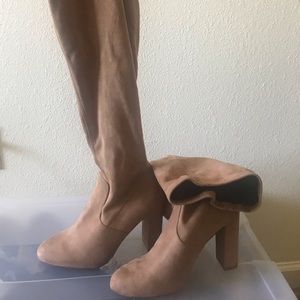 Thigh high Steve Madden heeled boots